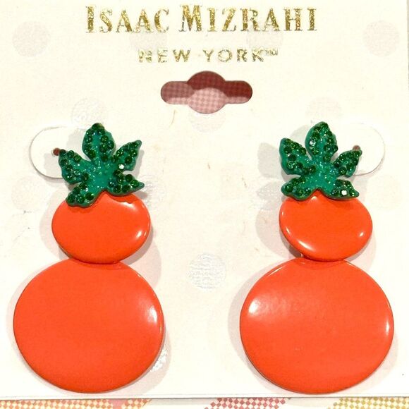 ISAAC MIZRAHI Pumpkin Patch Earrings - Picture 7 of 7